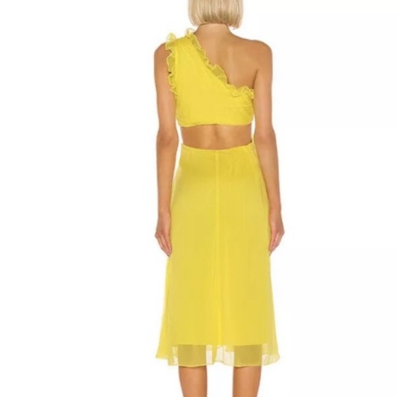 Cinq a sept soft silk dress - Picture 4 of 5